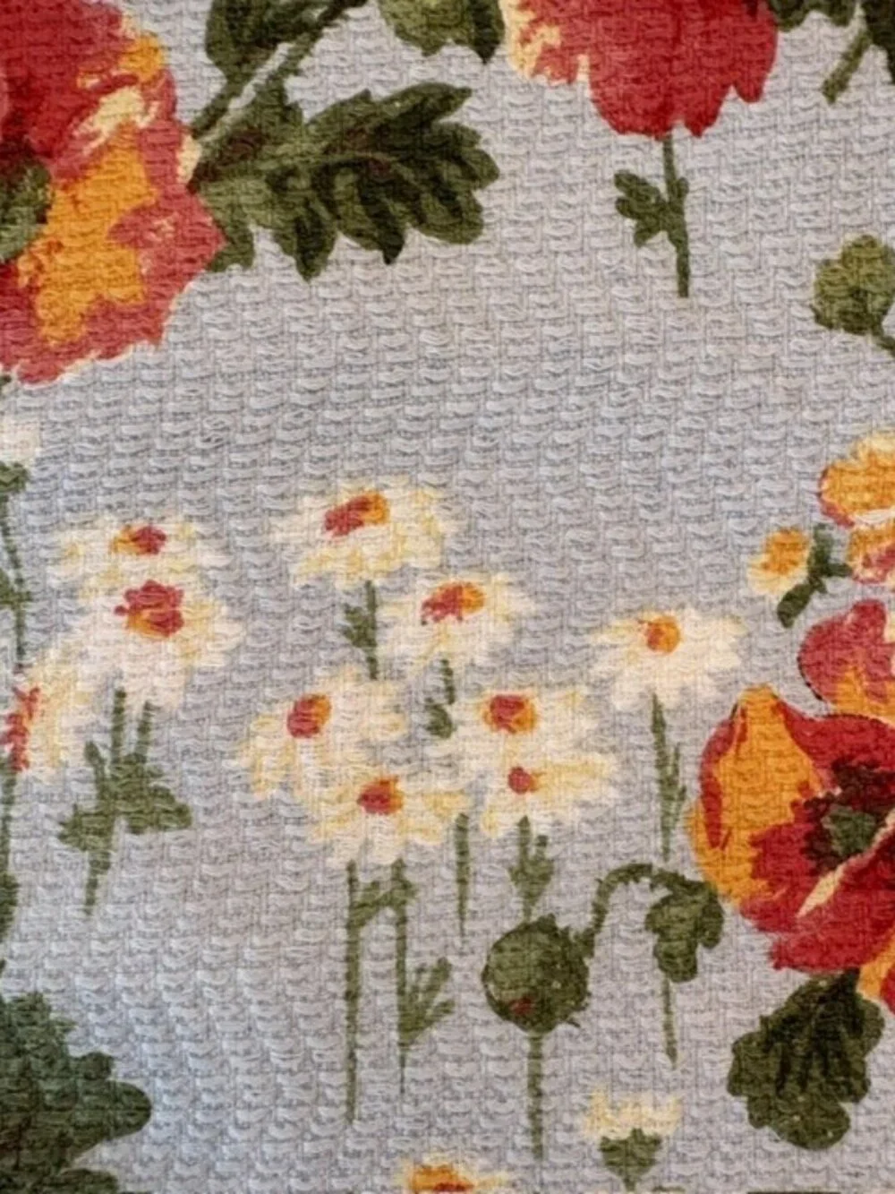 Lauren Ralph Lauren Kitchen Towels Dishcloths 3pc Floral Yellow White Stripe NWT